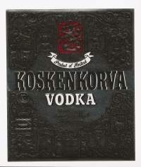 Koskenkorva  Vodka  75 cl 40 %  - viinaetiketti