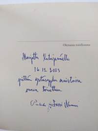 Olemassa toisillemme : runoja (signeerattu, tekijän omiste)