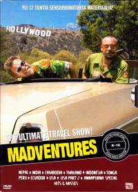 DVD - Madadventures - The Ultimate Travel Show, 2005. 3-dvd boksi.