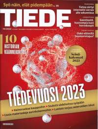 Tiede 14/2022. Suomen suurin tiedelehti. MTiedevuosi 2023 Katso muut aiheet kuvista.