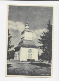 Kuusamo  kirkko - paikkakuntakortti, kirkkopostikortti  postikortti  kulkematon