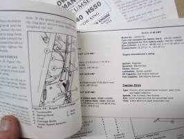 Simplicity 560, 760, 870, 1080 Snow Thrower Operator´s manual + Tecumseh HS40 &amp; HS50 Snow King Snow Blower Engine operating Instructions -lumilinko käyttöohjekirja