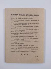 Kielioppia ammattikoululaisille