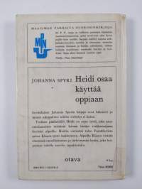 Heidi osaa käyttää oppiaan