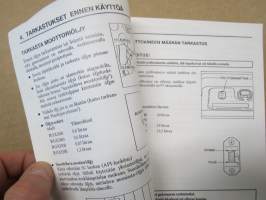 Robin - RGX 2400, 3500, 5500 generaattori, käyttö- ja huolto-ohjeet