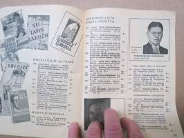 222 hyvää kirjaa huokelalla - Gummeruksen alennusmyynti 1.2.-30.6.1941 -luettelo, mm. Paavolainen &quot;kolmannen valtakunnan vieraana&quot;
