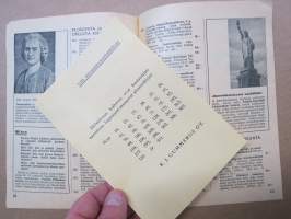 222 hyvää kirjaa huokelalla - Gummeruksen alennusmyynti 1.2.-30.6.1941 -luettelo, mm. Paavolainen &quot;kolmannen valtakunnan vieraana&quot;