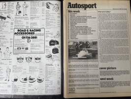 Autosport - Lehti 1980 nr 9 - Escorts dominate Minted, South African GP preview, Jody Scheckter on the new GPDA, ym.