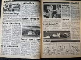 Autosport - Lehti 1979 nr 1 Renault triumph in France, jabouille victor in thrilling Dijon GP, Poland´s proposed GP circuit Villota takes AFX series lead, ym.