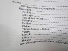 Raahen tienoon historia 1 - Salon emäpitäjän ja Raahen kaupungin historia esihistoriasta isonvihan loppuun