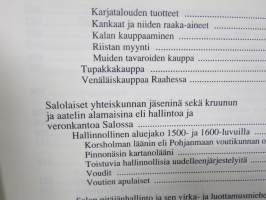 Raahen tienoon historia 1 - Salon emäpitäjän ja Raahen kaupungin historia esihistoriasta isonvihan loppuun
