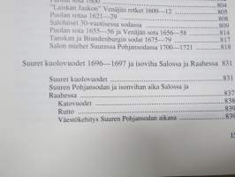 Raahen tienoon historia 1 - Salon emäpitäjän ja Raahen kaupungin historia esihistoriasta isonvihan loppuun
