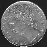 Italia 100 liiraa - 4 kolikkoa 1966, 1968. 1975, 1977