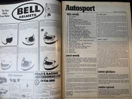 Autosport - Lehti 1979 nr 6 - The Indianapolis controversy, Porsche 936 at Silverstone, ym.