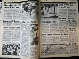 Autosport - Lehti 1979 nr 11 - Italian BMW wins TT, Imola F1 to Lauda´s Brabham-Alfa, World Champion´s column, ym.