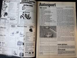 Autosport - Lehti 1979 nr 6 - Second Austrian win for Jones, Donington F2 preview, Serra extends F3 lead, CanAm review, Peter Russek Rally preview, ym.