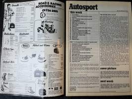 Autosport - Lehti 1979 nr 2 - World´s fastest Grand Prix?, Watson´s new McLaren M29, Silverstone F1 testing news, Jody Scheckter column, Nogaro AFX, ym.
