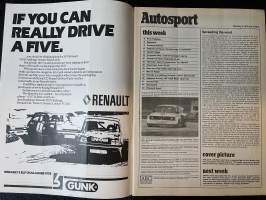 Autosport - Lehti 1978 nr 6 - Rallycross: A growth year, Daytona 24 Hours to Porsche, Tico Martini interview, ym.