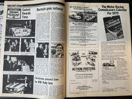 Autosport - Lehti 1978 nr 13 - All-new F1 Tyrell 009, Grand Prix testing latest, Interview Markku Alen, GP Benz test, British champions, ym.