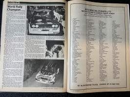 Autosport - Lehti 1978 nr 13 - All-new F1 Tyrell 009, Grand Prix testing latest, Interview Markku Alen, GP Benz test, British champions, ym.