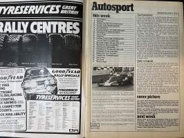 Autosport - Lehti 1978 nr 13 - USAC: They´re here at last, F2: Final round to Bruno, Patrese ban, Kennedy´s F1 Snetterton, Piquet´s F3 wins, ym.