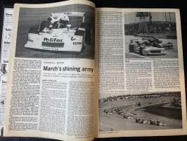 Autosport - Lehti 1978 nr 6 - Sports car racing review, Latest RACRally news, F2 Temporada in Argentina, F3 Thruxton, Interview: Jean-Pierre Nicolas, ym.