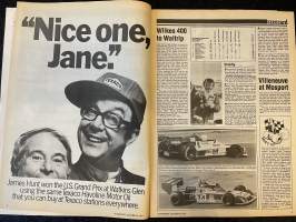 Autosport - Lehti 1977 nr 1 - Dawson´s Lindisfarne victory, ShellSport Championship decided, Hunt wins USGP, Arnoux´s F2 title, ym.