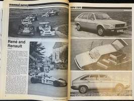 Autosport - Lehti 1977 nr 8 - Latest RAC Rally news, Tyrrell´s new GP contender, Andretti: motor racing superstar, Formula 2 review, Renault 20TS, ym.