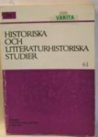 Historiska och litteraturhistoriska studier  61