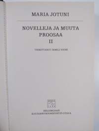 Novelleja ja muuta proosaa 2