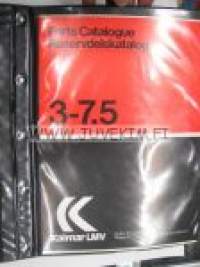 Kalmar LMW 3-7.5 Parts Catalogue -haarukkatrukki varaosaluettelo