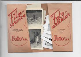 Foto  kuvapussi 1948 +  n 30 kuvaa