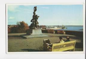 Helsinki Haaksirikkoiset- paikkakuntakortti, paikkakuntapostikortti  postikortti  kulkematon
