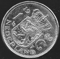 Alankomaat  1 c 1980 kolikko.