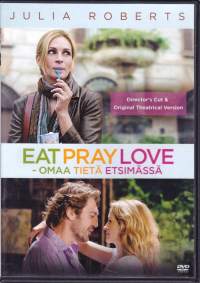 DVD - Eat Pray Love - Omaa tietä etsimässä, 2010. Director&#039;s cut eli Ohjaajan versio SEKÄ alkuperäinen teatteriversio!! Julia Roberts, James Franco, Javier Bardem