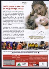 DVD - P.S. I Love You - P.S. Rakastan sinua, 2006. Hilary Swank,Gerard Butler,Lisa Kudrow. Komedia