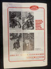 Moottoriurheilu 1965 nr 12, sis. mm. seuraavat artikkelit / kuvat, mainokset; Simca 1500 kansikuvassa, Harri Merikanto, Honda CB 450 esittely, Earls Court -rata...