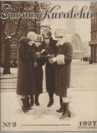 Suomen Kuvalehti  1927 nr 2 / Säynätsalo, Eino Leino, teatterimaailmasta, amerikkalaista sisustustaidetta,Helsinki 150 v
