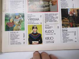 Suuri Käsityö Kerho 1982 nr 9, kaava-arkit mukana