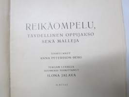 Reikäompelu - täydellinen oppijakso sekä malleja.