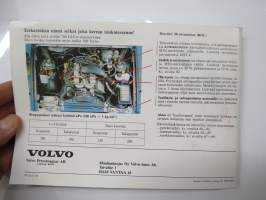 Volvo 760 GLE / 760 Turbo -käyttöohjekirja, painettu 1984