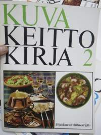 Kuvakeittokirja 1-3, osa 1. 247 ohjetta alkupalasta jälkiruokaan, osa 2. 118 juhlaruokaa, osa 3. 207 kakkua jälkiruokaa leivonnaista
