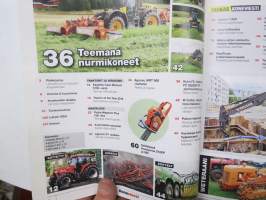 Koneviesti 2017 nr 13, Case Maxxum 5100-sarja, Agronic yhdistelmäpaalain, Potila Magnum Plus 700, Niittomurskaimet -taulukot, Venieri 7.63 C, HTC Scania 104 ton