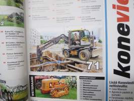 Koneviesti 2017 nr 13, Case Maxxum 5100-sarja, Agronic yhdistelmäpaalain, Potila Magnum Plus 700, Niittomurskaimet -taulukot, Venieri 7.63 C, HTC Scania 104 ton