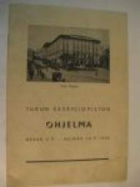 Turun Kesäyliopiston ohjelma kesäkuun 4 p. -heinäkuu 16.9. 1936