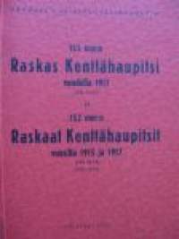 155mm:n  Raskas Kenttähaupitsi vuodelta 1917 ja 152mm:n Raskaat kenttähaupitsit vuosilta 1915 ja 1917