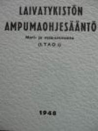 Laivatykistön ampumaohjesääntö   Meri- ja maa-ammunta (L T A O 1)