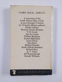Come back, Africa! - 14 short stories from South Africa