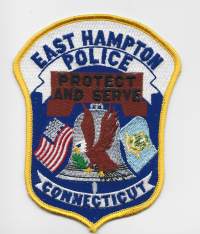 East Hampton Police Connecticut  - hihamerkki poliisi