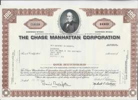The Chase Manhattan Corp   osakekirja  USA 1969